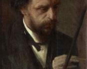 伊凡 尼古拉耶维奇 克拉姆斯柯依 : Portrait of the Artist Grigory Myasoyedov